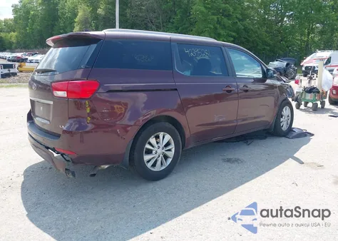 2016 Kia Sedona Lx z USA, uszkodzony, nr VIN KNDMB5C16G6211594